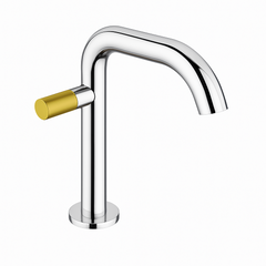 Fortis Agrippina Side Handle Vessel Lav Faucet - Polished Chrome