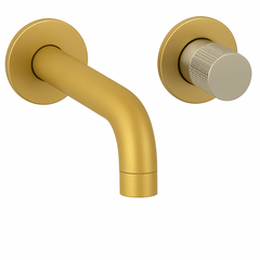 Fortis Agrippina Wall Mount - Brushed Gold