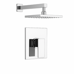 Fortis Shower Kits Vitrina 1 Way Pressure Balance Round Shower Kit - Polished Chrome