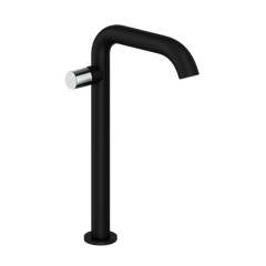 Fortis Agrippina Side Handle Vessel Lav Faucet - Matte Black