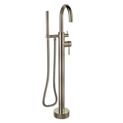 LaToscana Elba Single Handle Floor Mounted Tub Filler with Hand Held Shower