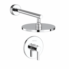 Fortis Shower Kits Brera 1 Way Pressure Balance Round Shower Kit - Polished Chrome