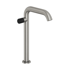 Fortis Agrippina Side Handle Vessel Lav Faucet - Brushed Nickel
