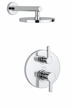 Fortis Shower Kits Brera 1 Way Thermostatic Round Shower Kit - Polished Chrome