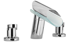 LaToscana Morgana Glass Roman Tub Faucet 2 Handle - 73CR102VR / 73PW102VR
