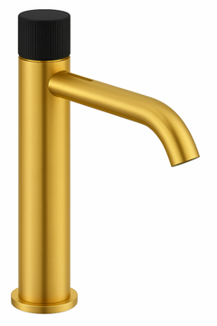 Fortis Agrippina Single Handle Vessel Faucet - Brushed Gold