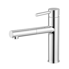 Fortis NERO Single Handle Pull-Out Kitchen Faucet - Polished Chrome