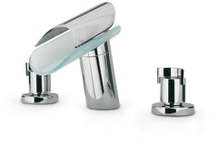 LaToscana Morgana Glass Roman Tub Faucet 2 Handle - 73CR102VR / 73PW102VR