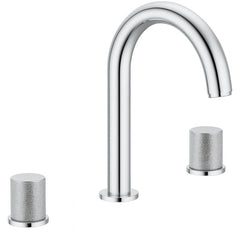 LaToscana Roman Tub Ales Widespread 2 Handle - Polished Chrome