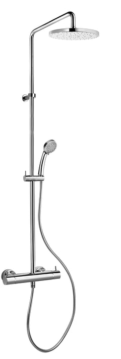 Fortis Shower Column 10" - Polished Chrome