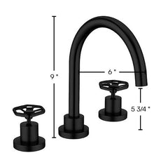 LaToscana Roman Tub Lucia Widespread 2 Handle - 77BL102 / 77PW102