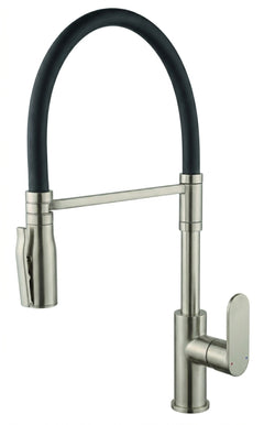 Fortis CLAUDIUS Culinary Kitchen Faucet with Silicone Spout and 2 Spray Modes - Brushed Nickel