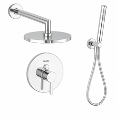 Fortis Shower Kits Brera 2 Way Pressure Balance Round Shower Kit Hand Held - Polished Chrome