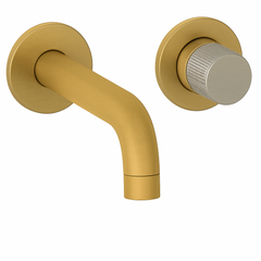 Fortis Agrippina Wall Mount - Brushed Gold