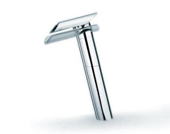 LaToscana Morgana Glass Tall Single Hole Single Handle Bathroom Faucet Polished Chrome - 73CR211VRLL