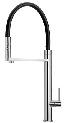 LaToscana Culinary Single Handle Pull-Out Kitchen Faucet with Silicone Spout - 78CR559YO / 78PW559YO