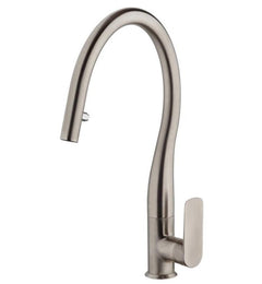 LaToscana Romulus Single Handle Pull-Down Kitchen Faucet Brushed Nickel - 09PW591D