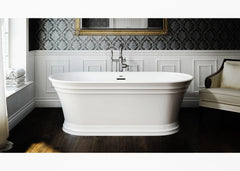 LaToscana Ornellaia Single Handle Floor Mounted Tub Filler with Hand Held Shower - 87CR136 / 87PW136