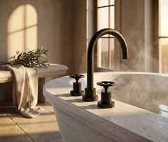 LaToscana Roman Tub Lucia Widespread 2 Handle - 77BL102 / 77PW102