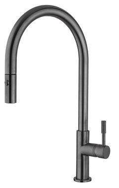 Fortis NEPTUNE Knurled Handle Pull-Down Kitchen Faucet - 43591S0 - The Home Selection