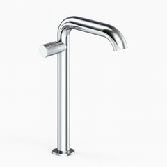 Fortis Agrippina Side Handle Vessel Lav Faucet - Polished Chrome
