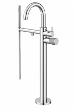 Fortis Agrippina Floor Mounted Tub Filler - Polished Chrome