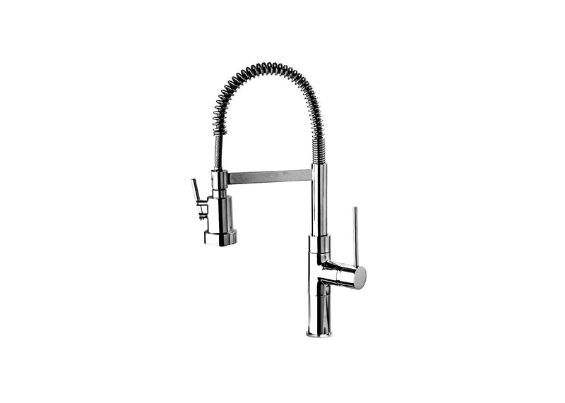 LaToscana Marylin Mini Single Handle Pull-Down Kitchen Faucet Brushed Nickel - 78PW557