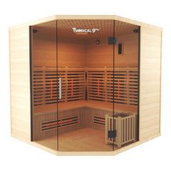 Medical Breakthrough Medical 9™ Plus - Hybrid Indoor Sauna, 6 Person - The Home Selection