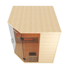 Medical Breakthrough Medical 9™ Plus - Hybrid Indoor Sauna, 6 Person - The Home Selection