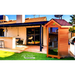 Medical Breakthrough Nature 4™ - Outdoor Sauna, 1 person - The Home Selection