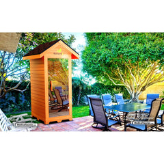 Medical Breakthrough Nature 4™ - Outdoor Sauna, 1 person - The Home Selection