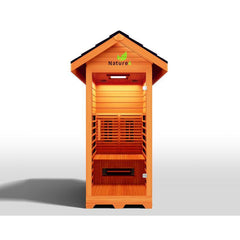 Medical Breakthrough Nature 4™ - Outdoor Sauna, 1 person - The Home Selection