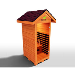 Medical Breakthrough Nature 4™ - Outdoor Sauna, 1 person - The Home Selection