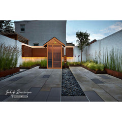 Medical Breakthrough Nature 5™ - Outdoor Sauna, 2 Person - The Home Selection