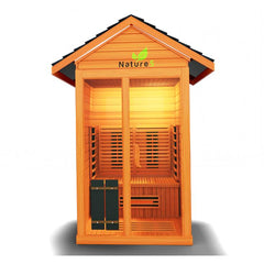 Medical Breakthrough Nature 5™ - Outdoor Sauna, 2 Person - The Home Selection
