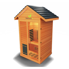 Medical Breakthrough Nature 5™ - Outdoor Sauna, 2 Person - The Home Selection