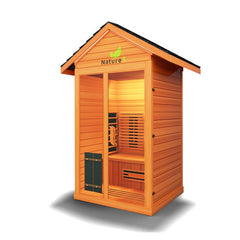 Medical Breakthrough Nature 5™ - Outdoor Sauna, 2 Person - The Home Selection
