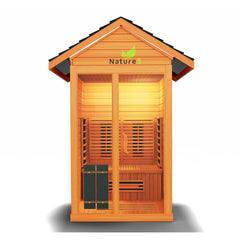 Medical Breakthrough Nature 5™ - Outdoor Sauna, 2 Person - The Home Selection
