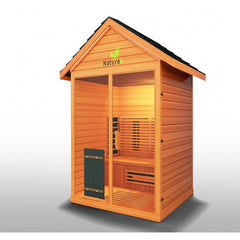 Medical Breakthrough Nature 6™ - Outdoor Sauna, 3 Person - The Home Selection