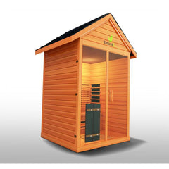Medical Breakthrough Nature 6™ - Outdoor Sauna, 3 Person - The Home Selection