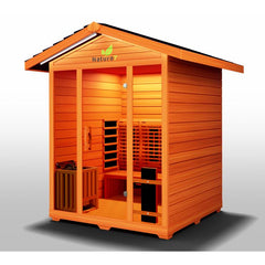 Medical Breakthrough Nature 7™ - Outdoor Sauna, 4 Person - The Home Selection