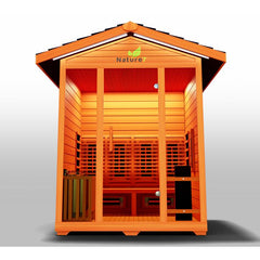 Medical Breakthrough Nature 7™ - Outdoor Sauna, 4 Person - The Home Selection