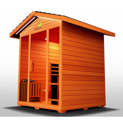 Medical Breakthrough Nature 7™ - Outdoor Sauna, 4 Person - The Home Selection