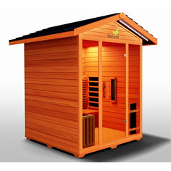 Medical Breakthrough Nature 7™ - Outdoor Sauna, 4 Person - The Home Selection