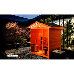 Medical Breakthrough Nature 7™ - Outdoor Sauna, 4 Person - The Home Selection