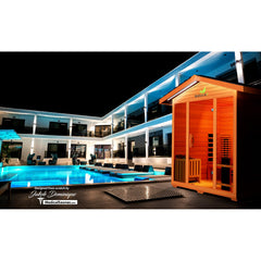 Medical Breakthrough Nature 7™ - Outdoor Sauna, 4 Person - The Home Selection