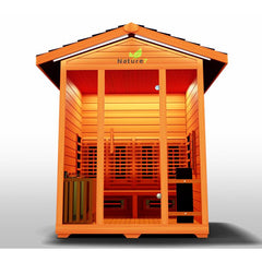 Medical Breakthrough Nature 7™ - Outdoor Sauna, 4 Person - The Home Selection