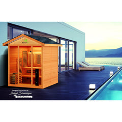 Medical Breakthrough Nature 8™ Plus - Outdoor Sauna, 6 Person - The Home Selection