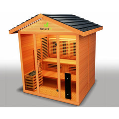 Medical Breakthrough Nature 8™ Plus - Outdoor Sauna, 6 Person - The Home Selection