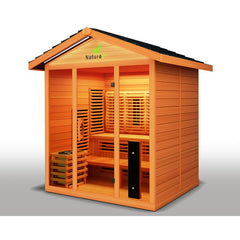 Medical Breakthrough Nature 8™ Plus - Outdoor Sauna, 6 Person - The Home Selection